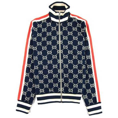 gucci gg zippper jacket|Gucci GG Wool Jersey Zip Jacket .